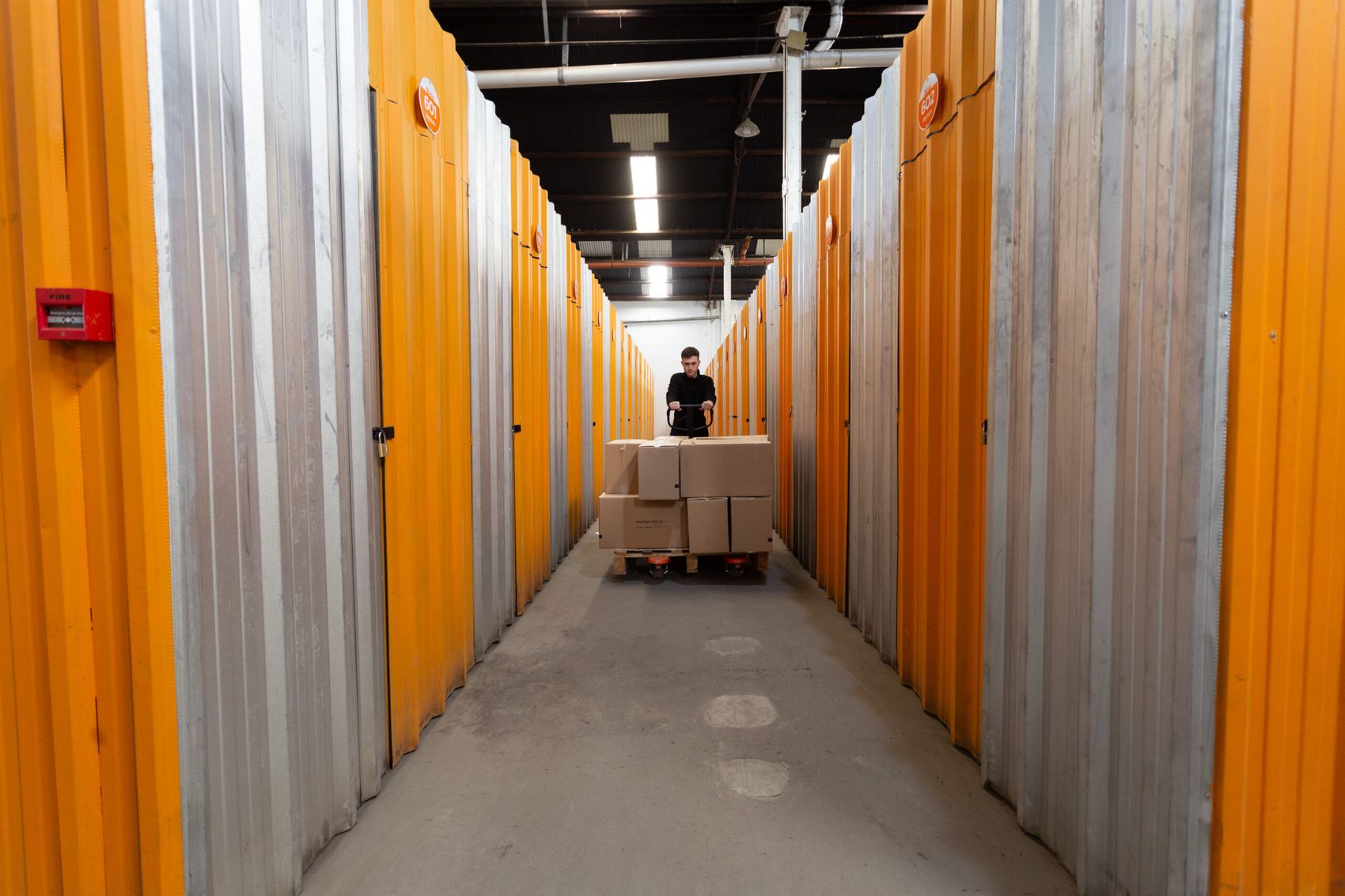Pasillo de boxes DepocIty